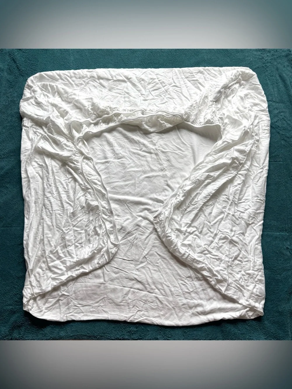 Cozy Earth Bamboo Viscose Fitted Sheet Split King / Twin White Luxury Cooling